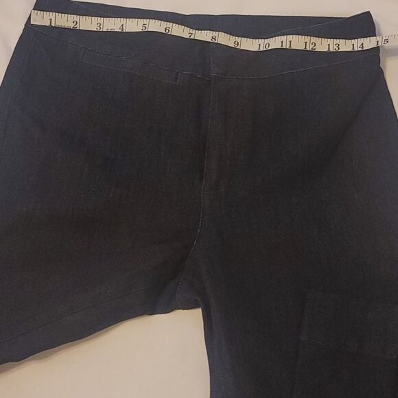 Soft surroundings wide leg high waist jeans size 6 - Picture 4 of 8